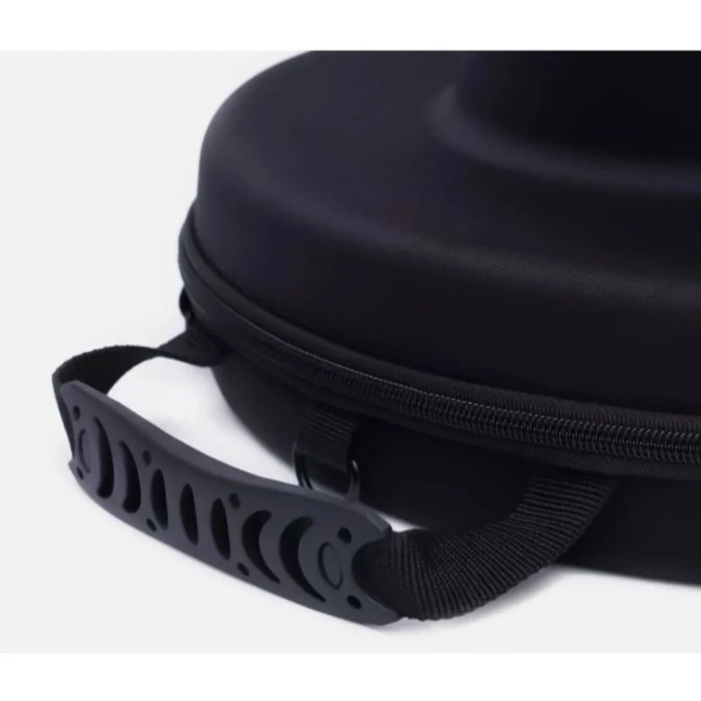 EVA Black Hat Carrier Case Travel Hat Storage Box Hat Carrying Box Adjustable